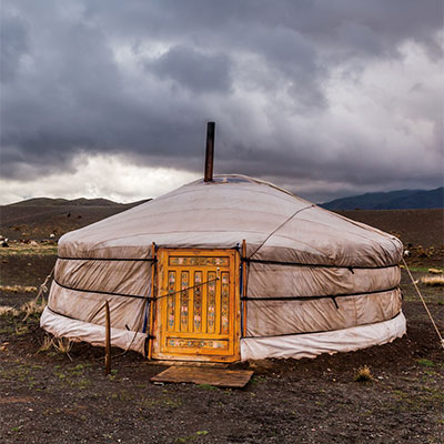 Yurts: housing in Mongolia