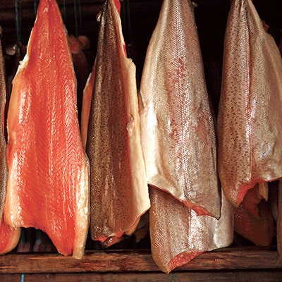 Smoked salmon: food in Norway